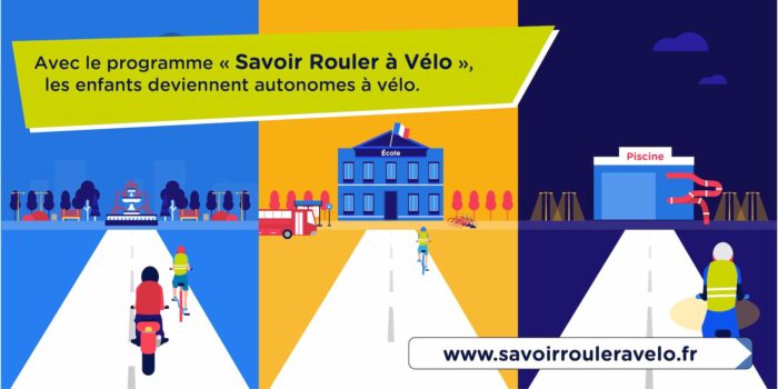 Bannière officielle Savoir Rouler à Vélo