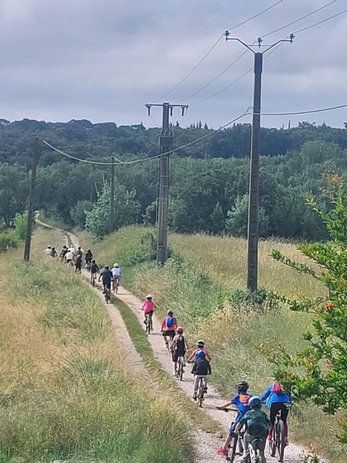 Sorties à vélo avec l'école Roucaute - juin 2025