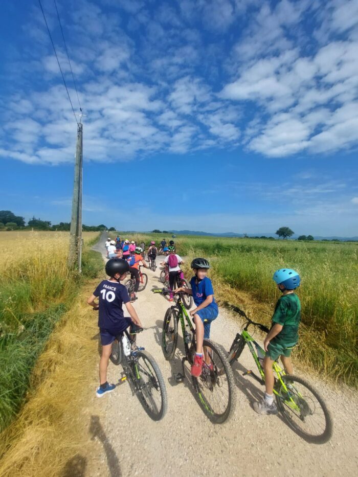 Sorties à vélo avec l'école Roucaute - juin 2025