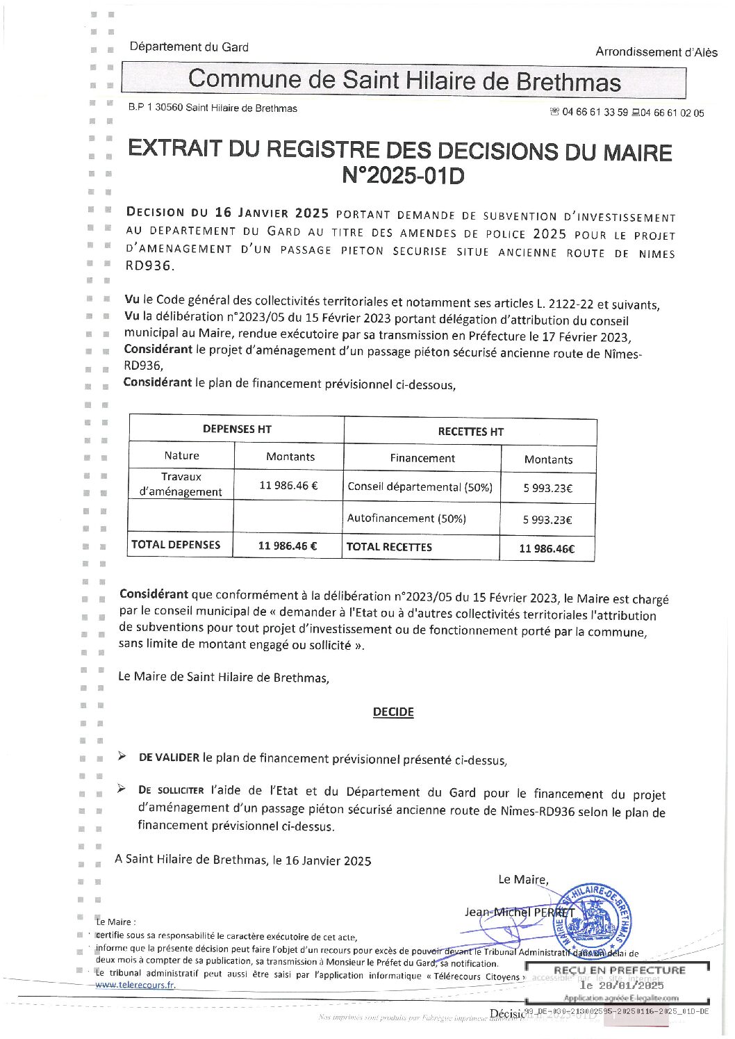 Aperçu du fichier 2025_01D Demande de subvention investissement Amendes de Police 2025 